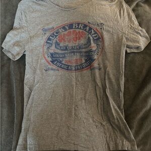 Lucky Brand Heather Gray Kids Tee